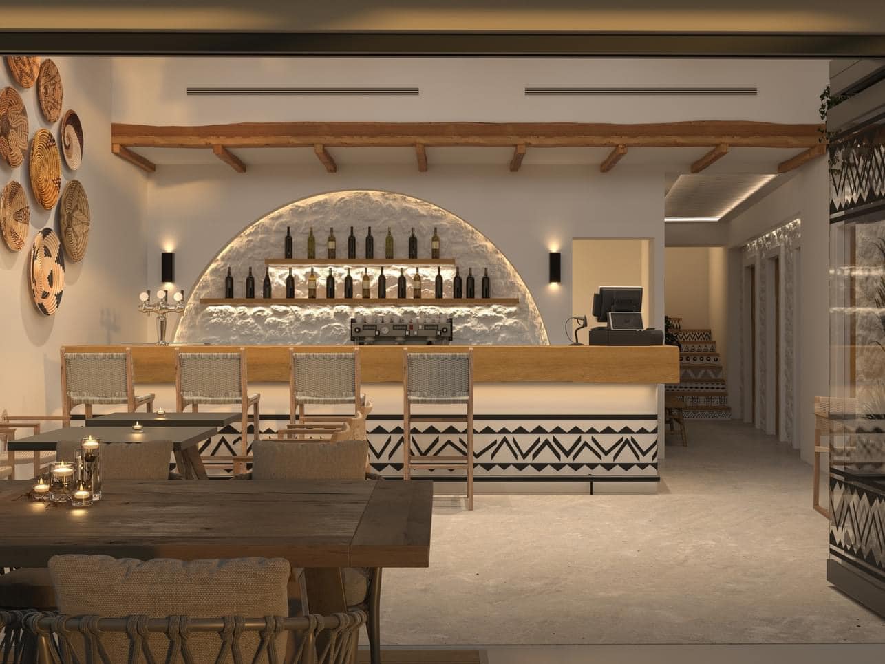 woodidea Makua Cafe Bar Ikaria