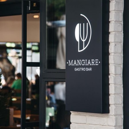 Mangiare Gastro Bar woodidea ξύλινες κατασκευές