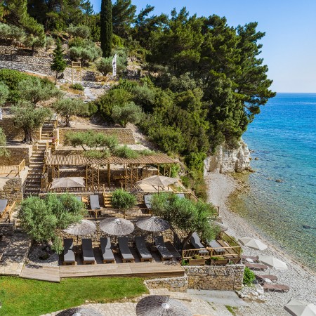 Navagos Beach Bar woodidea ξύλινες κατασκευές