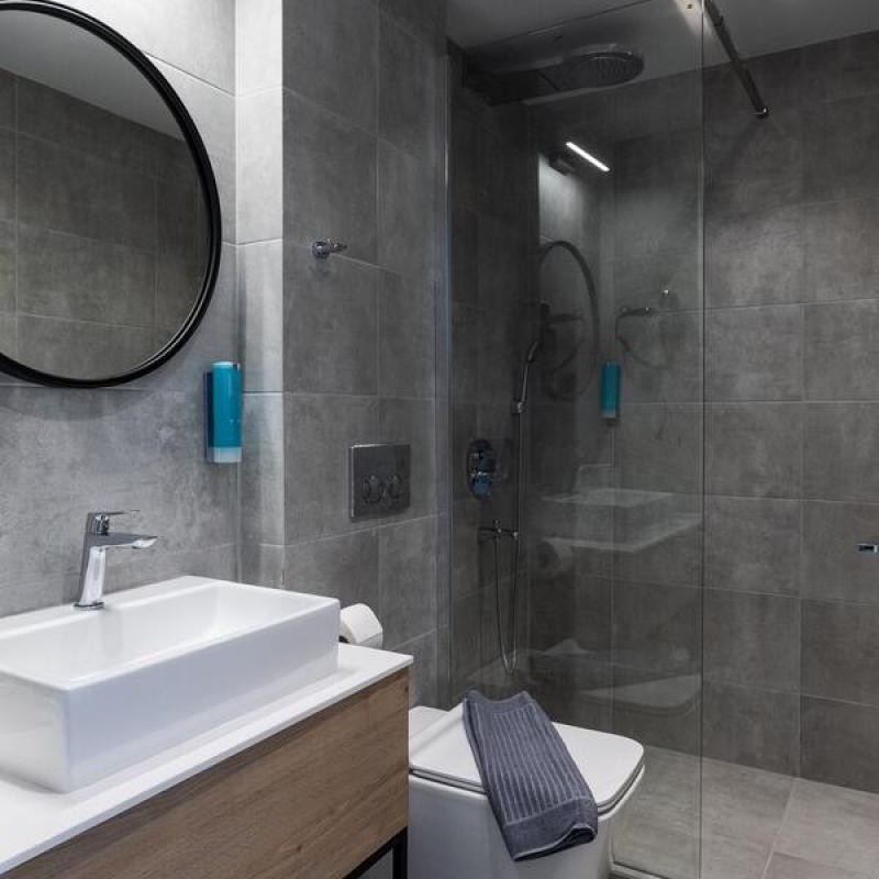 Ξυλινή κατασκευή στο White9 Luxury Hotel