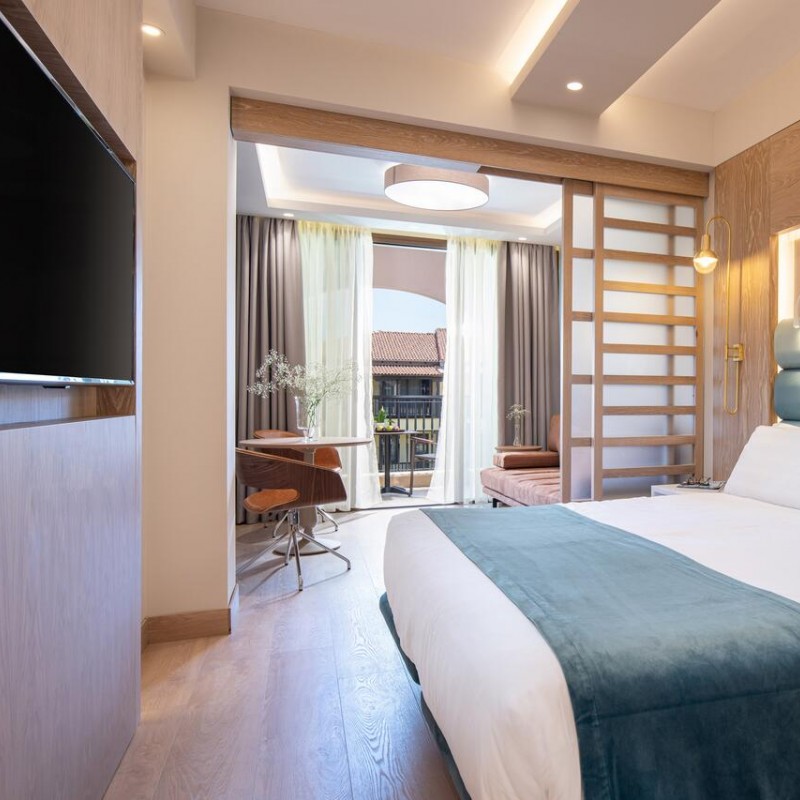 Anthemus Sea Beach Hotel and Spa woodidea ξύλινες κατασκευές