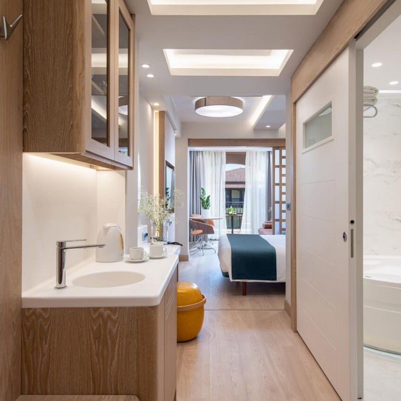 Anthemus Sea Beach Hotel and Spa woodidea ξύλινες κατασκευές