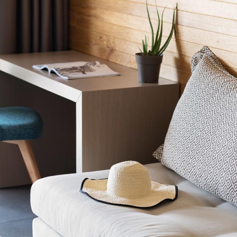 Blue Dolphin Hotel woodidea ξύλινες κατασκευές