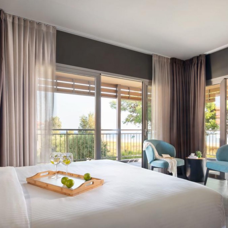 Blue Dolphin Hotel woodidea ξύλινες κατασκευές