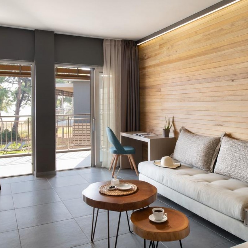 Blue Dolphin Hotel woodidea ξύλινες κατασκευές