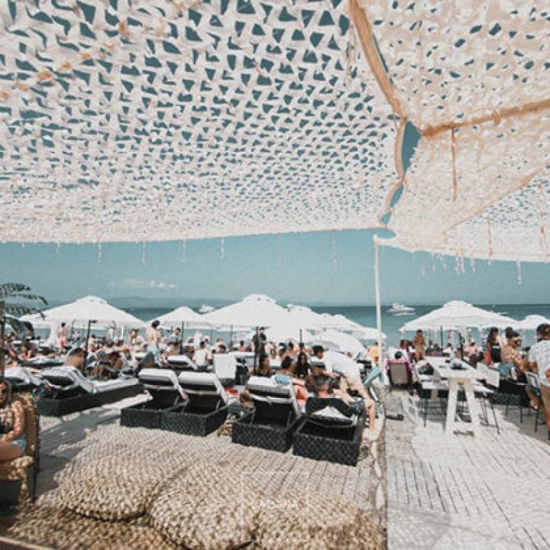 Cabana Beach Bar woodidea ξύλινες κατασκευές