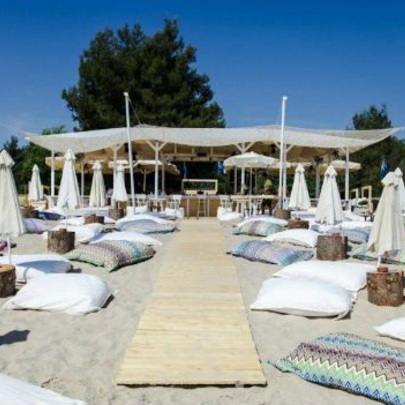 Cabana Beach Bar woodidea ξύλινες κατασκευές