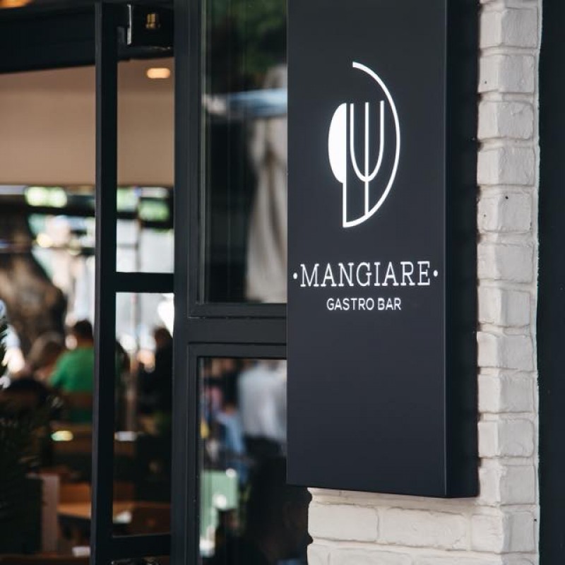 Mangiare Gastro Bar woodidea ξύλινες κατασκευές