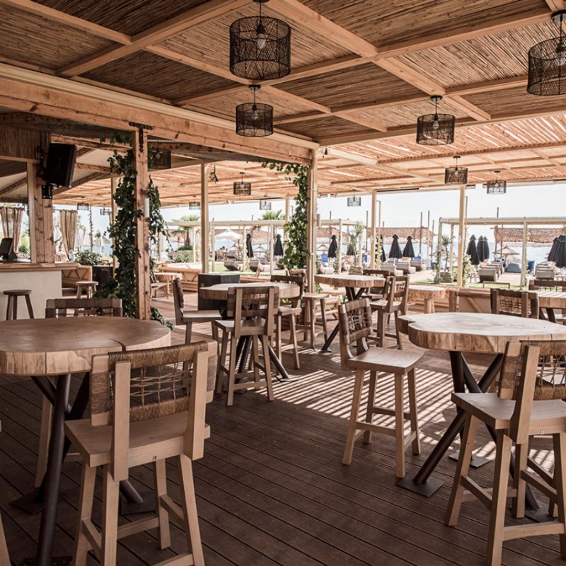 Mango Beach Bar Experience woodidea ξύλικες κατασκευές