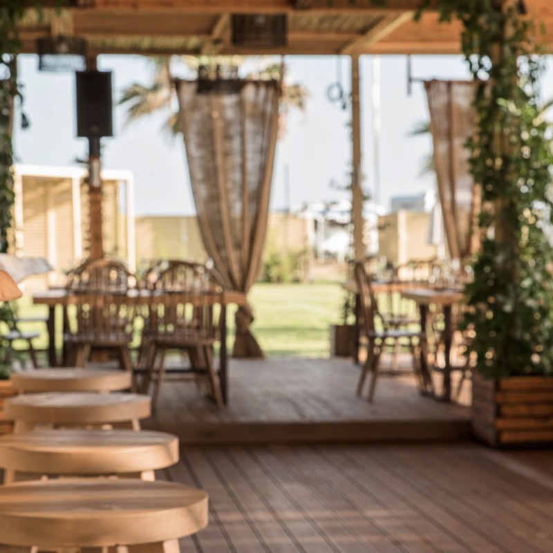 Mango Beach Bar Experience woodidea ξύλικες κατασκευές