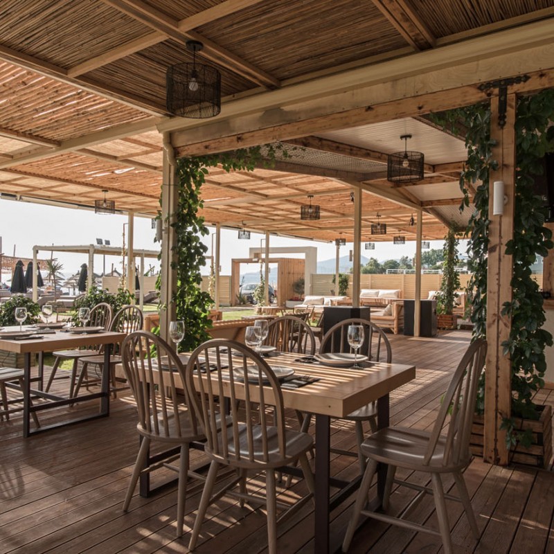 Mango Beach Bar Experience woodidea ξύλικες κατασκευές