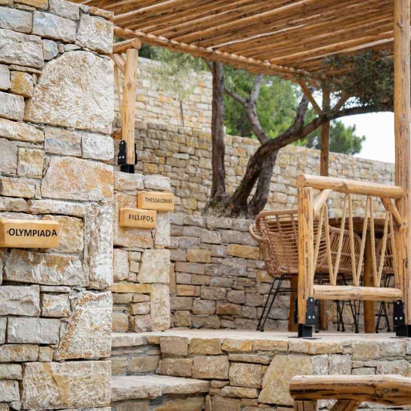 Navagos Beach Bar woodidea ξύλινες κατασκευές