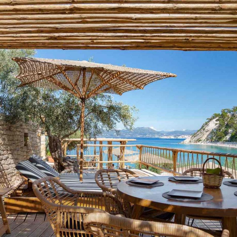 Navagos Beach Bar woodidea ξύλινες κατασκευές