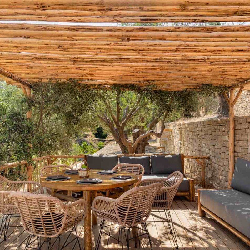 Navagos Beach Bar woodidea ξύλινες κατασκευές