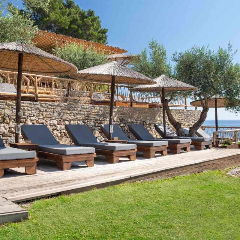 Navagos Beach Bar woodidea ξύλινες κατασκευές