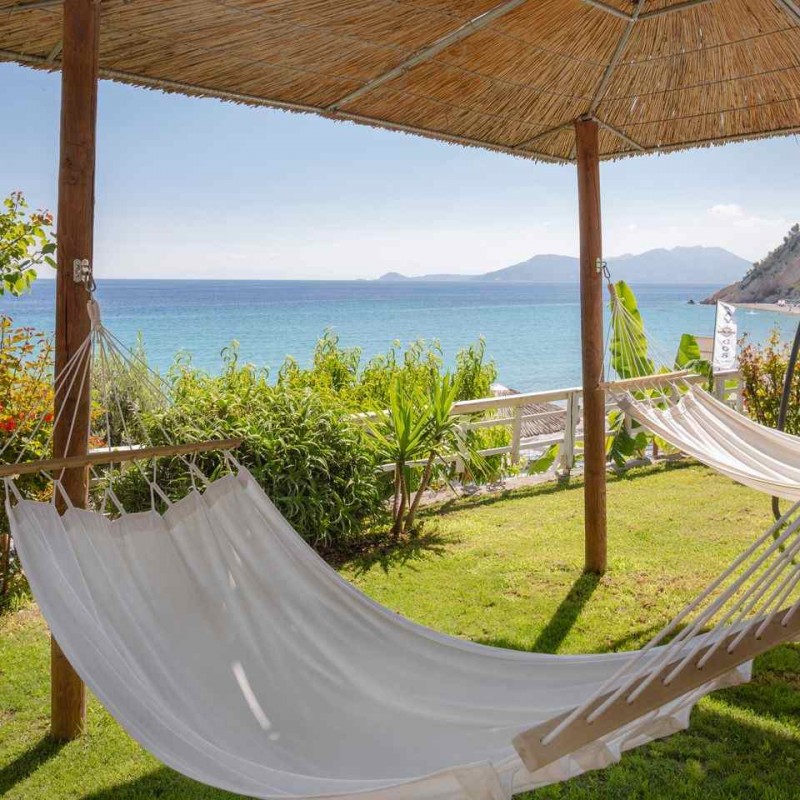 Navagos Beach Bar woodidea ξύλινες κατασκευές