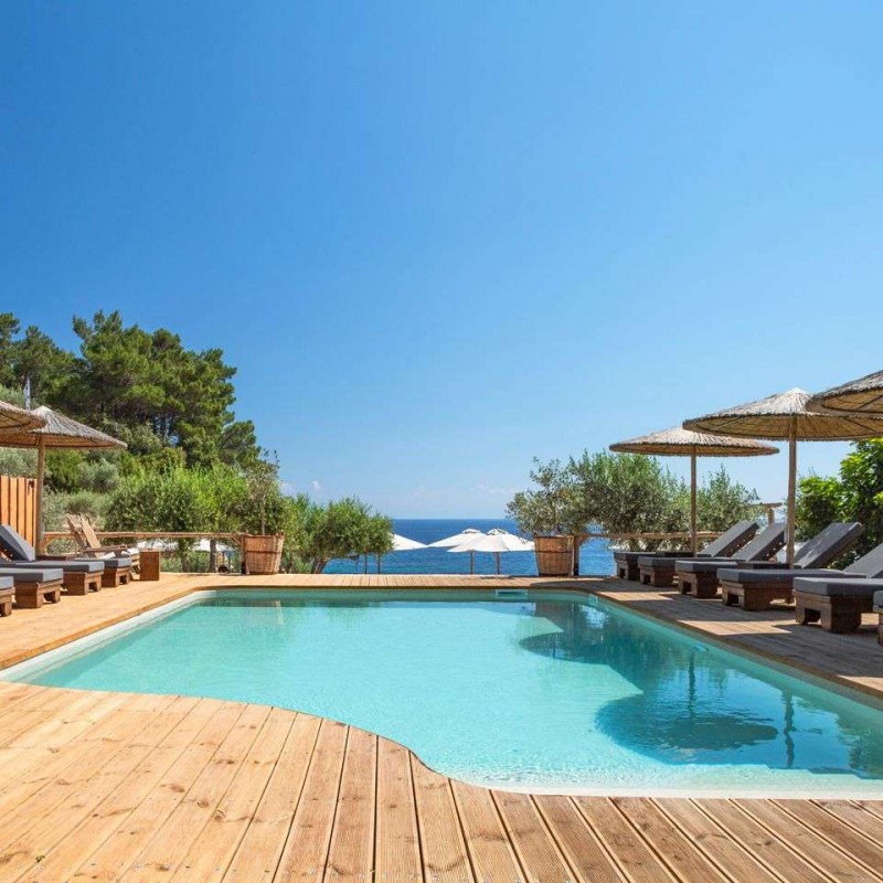 Navagos Beach Bar woodidea ξύλινες κατασκευές