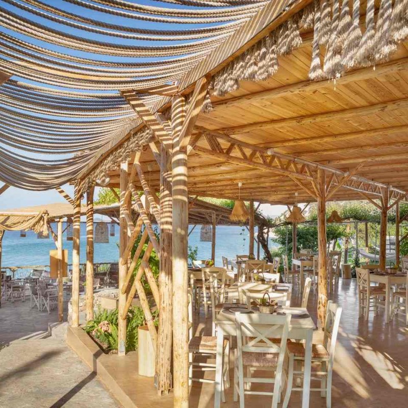 Navagos Beach Bar woodidea ξύλινες κατασκευές