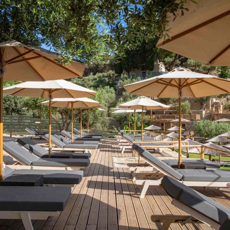 Navagos Beach Bar woodidea ξύλινες κατασκευές