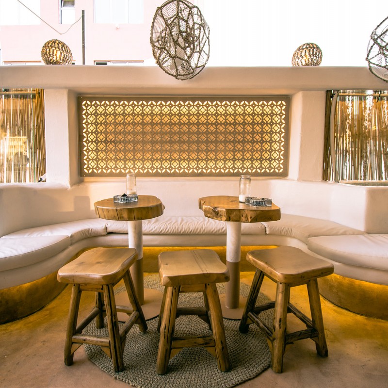 Vanilla World Skybar Rooftop Cocktail Bar woodidea ξύλινες κατασκευές