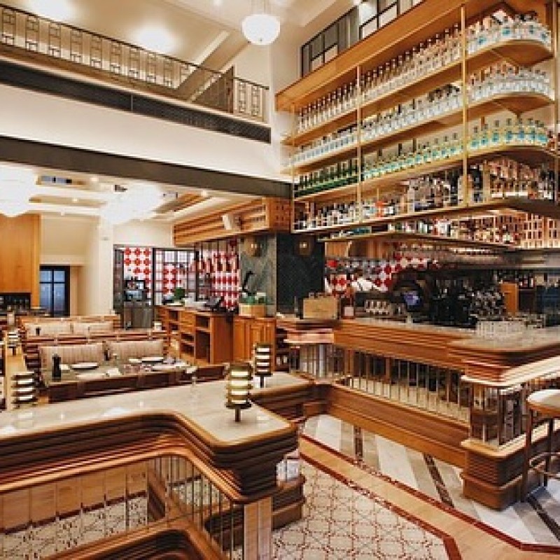 APPALOU , Thessaloniki woodidea coffee restaurant construction wooden furnioture